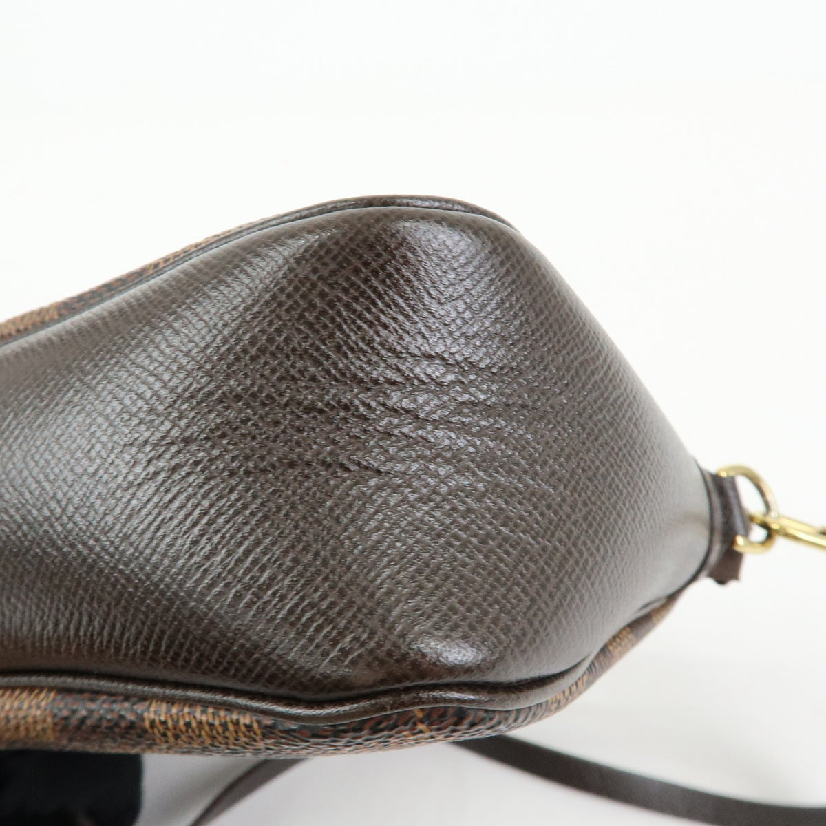 Louis Vuitton Trousse Make Up Damier, Brown, Canvas, Clutch