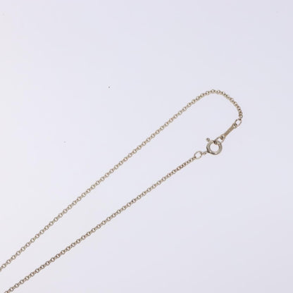 Tiffany & Co. Elsa Peretti Open Heart Pendant Sterling Silver, Silver, Silver, Necklace