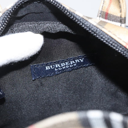 Burberry Nova Check Nylon, Beige, Nylon, Handbag