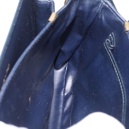 Celine C Sulky Horse carriage Canvas, Navy, Canvas, Handbag