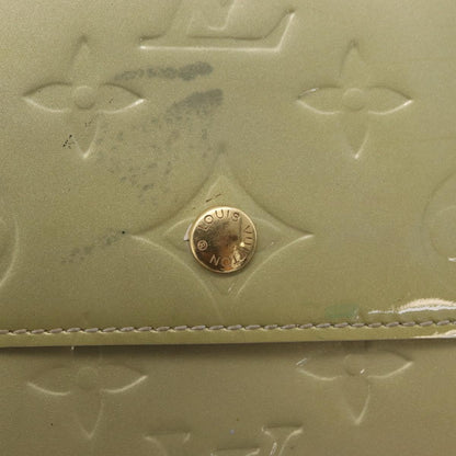 Louis Vuitton Walker Monogram Vernis, Gray, Patent Leather, Wallet