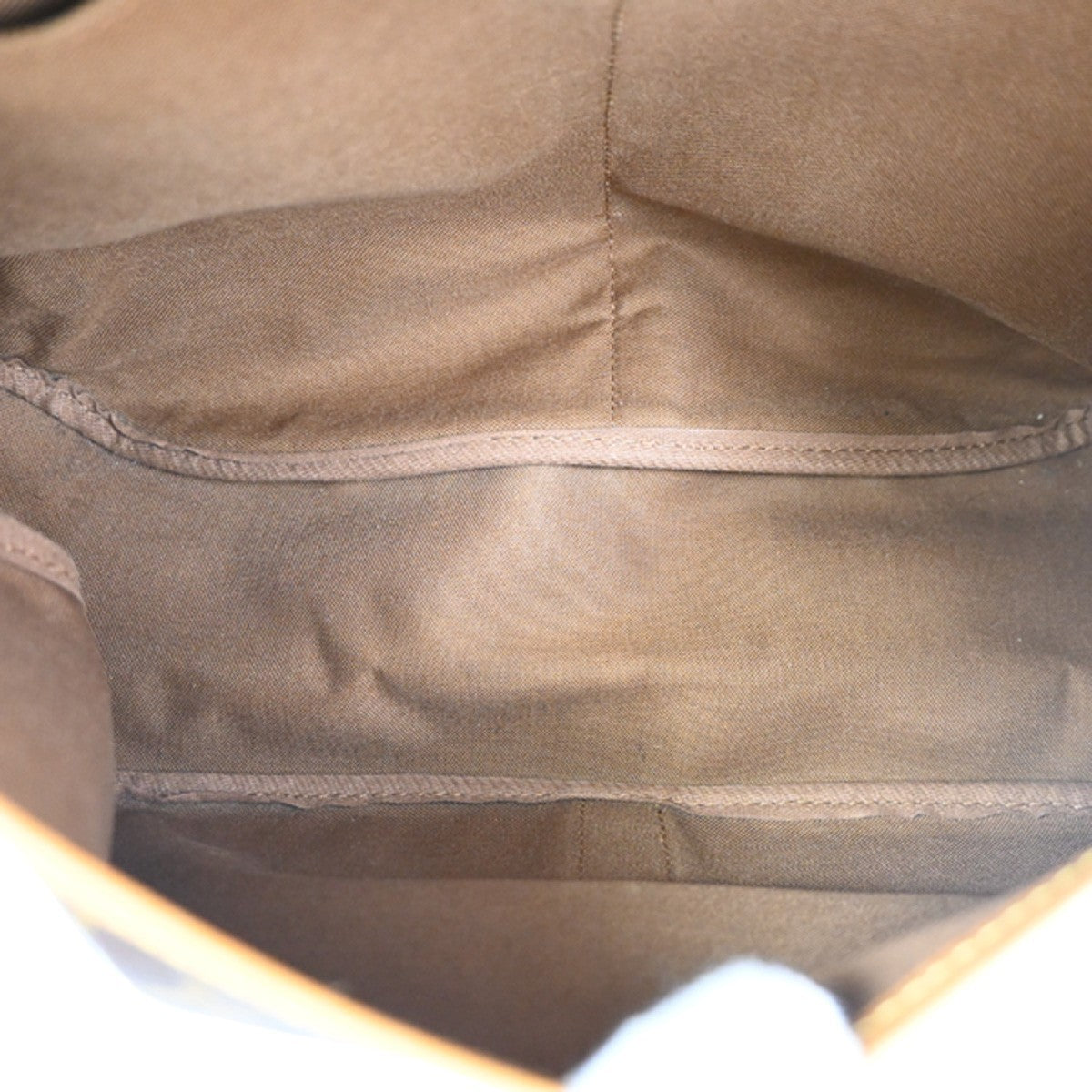 Louis Vuitton Saumur Monogram Canvas, Brown, Canvas, Handbag