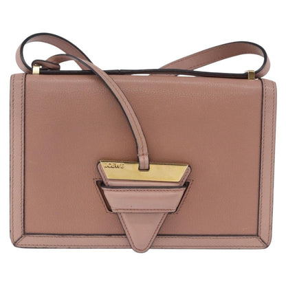 Loewe Barcelona Leather, Pink, Leather, Shoulder Bag