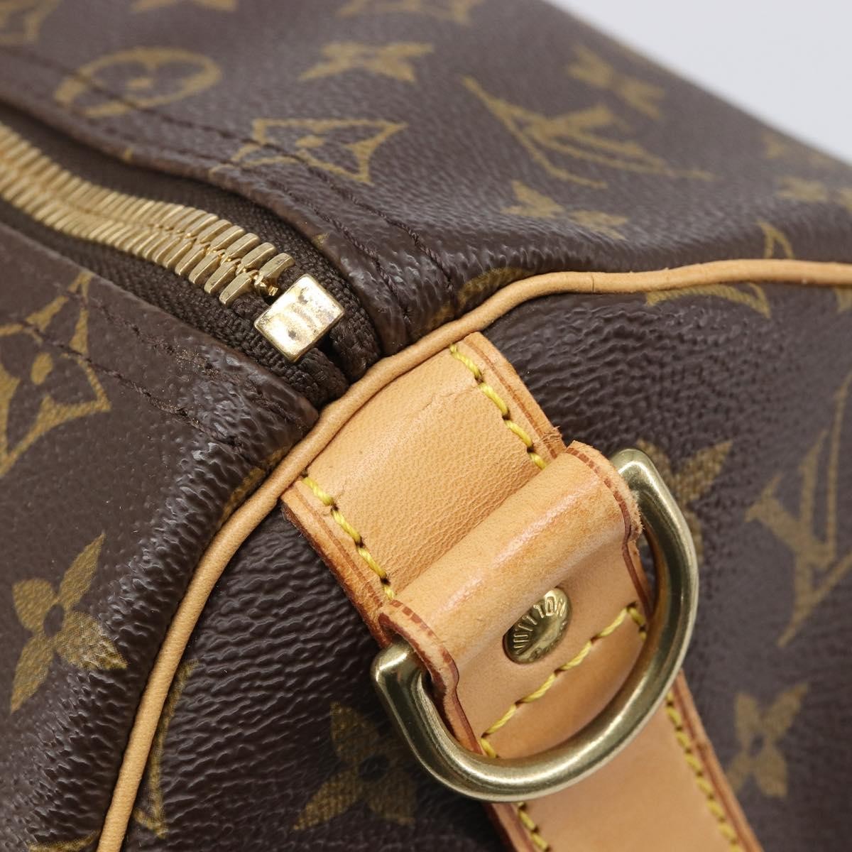 Louis Vuitton Keepall Bandouliere Monogram Canvas, Brown, Canvas, Travel Bag