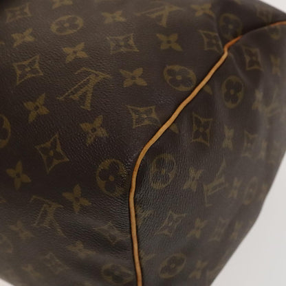 Louis Vuitton Speedy Handbag Monogram Canvas, BROWN, CANVAS, Handbag