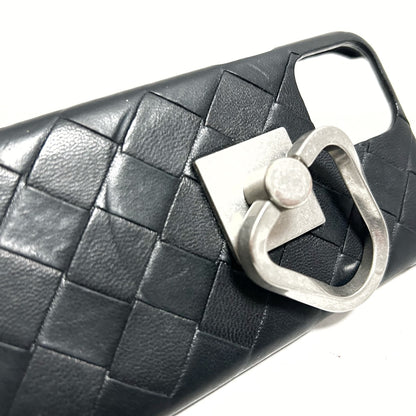 Bottega Veneta Intrecciato Wallet Leather, BLACK, LEATHER, Wallets