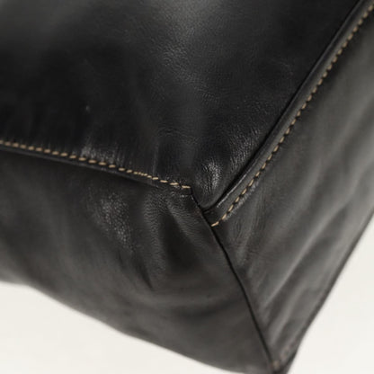 Prada Nappa Acciaio Tote bag, BLACK, LEATHER, Tote bag