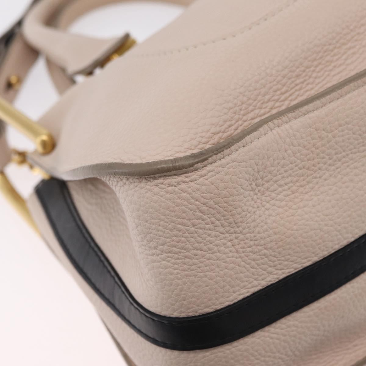 Chloe Hailey Leather, Beige, Leather, Handbag