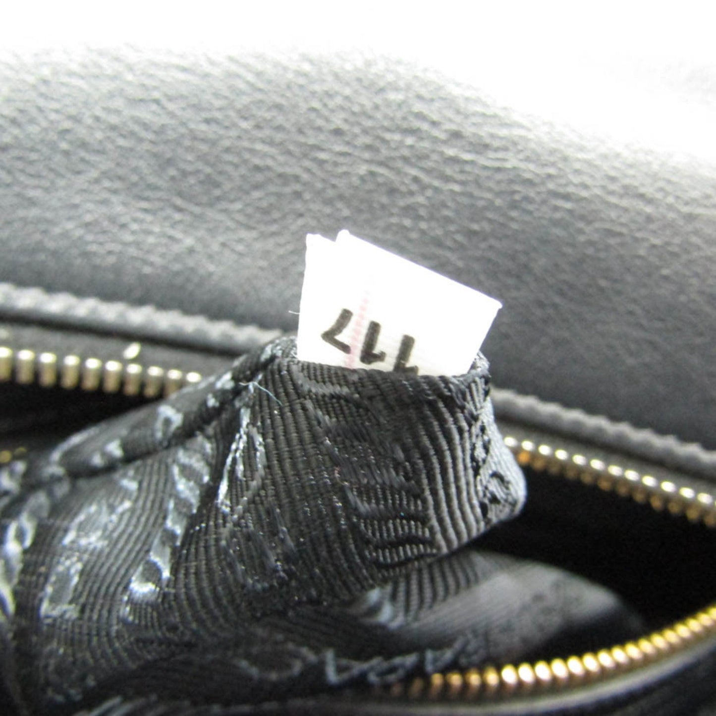 Prada Esplanade, Grey, Leather, handbag