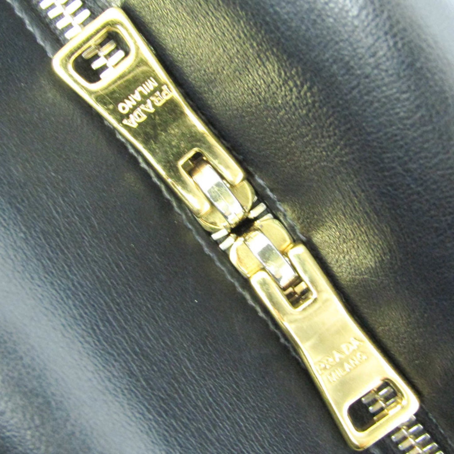Prada Esplanade, Grey, Leather, handbag
