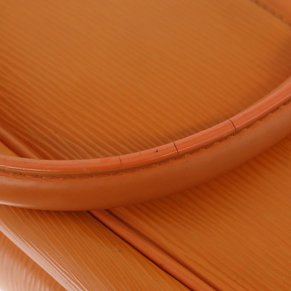 Louis Vuitton Dhanura Epi Leather, Orange, Leather, Handbag