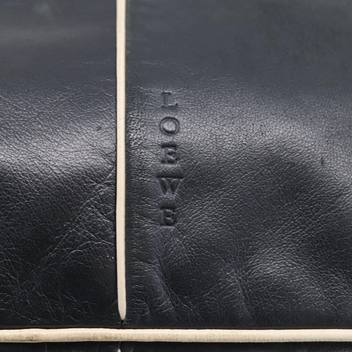 Loewe Tote Leather, Black, Leather, Tote Bag