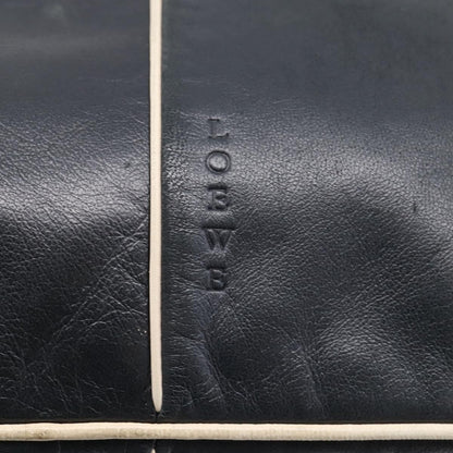 Loewe Tote Leather, Black, Leather, Tote Bag