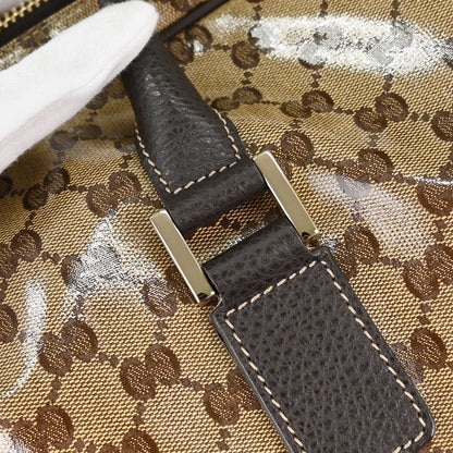 Gucci GG Top Handle GG Matelasse Leather, Beige, PVC, Tote Bag