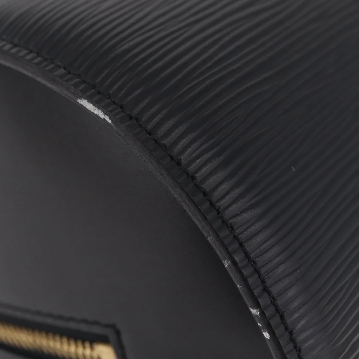 Louis Vuitton Soufflot Epi Leather, Black, Leather, Tote Bag