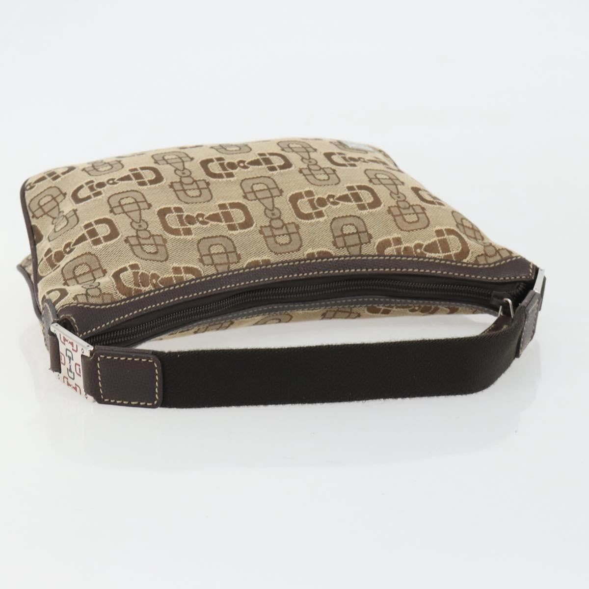 Gucci Vintage Top Handle Canvas, Beige, Canvas, Handbag