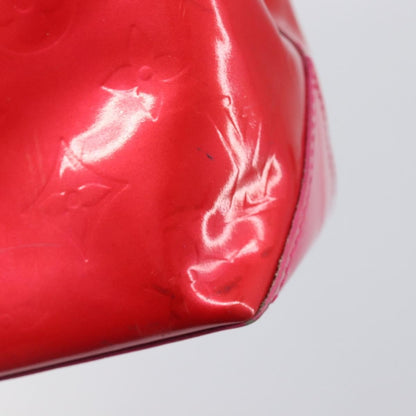Louis Vuitton Reade Monogram Vernis, Pink, Patent Leather, Handbag