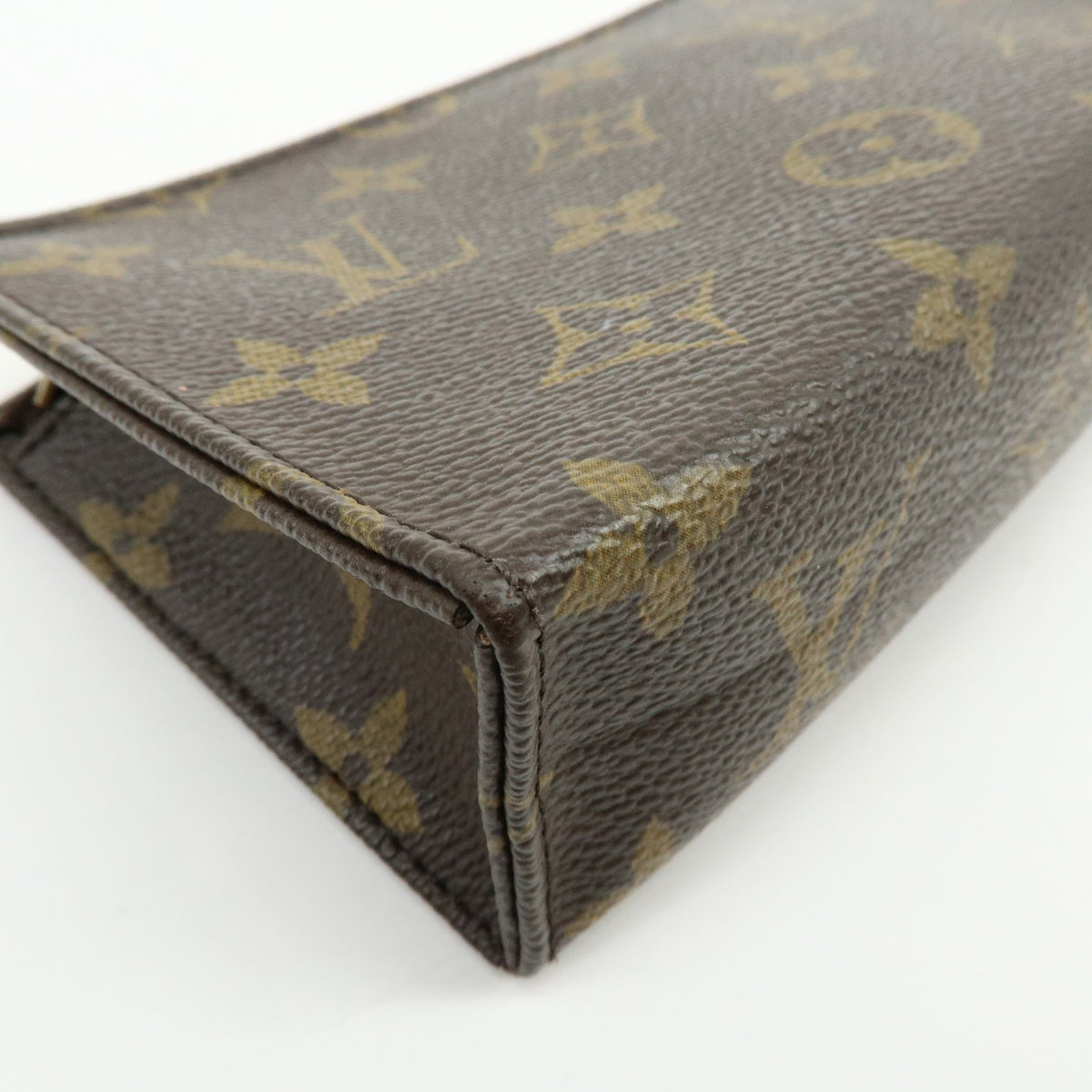 Louis Vuitton Toiletry Pouch Monogram Canvas, Brown, Canvas, Clutch