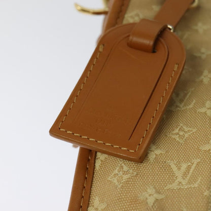 Louis Vuitton Mary Kate Messenger Mini Lin, Beige, Canvas, Handbag