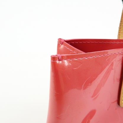 Louis Vuitton Reade Monogram Vernis, Pink, Patent Leather, Handbag