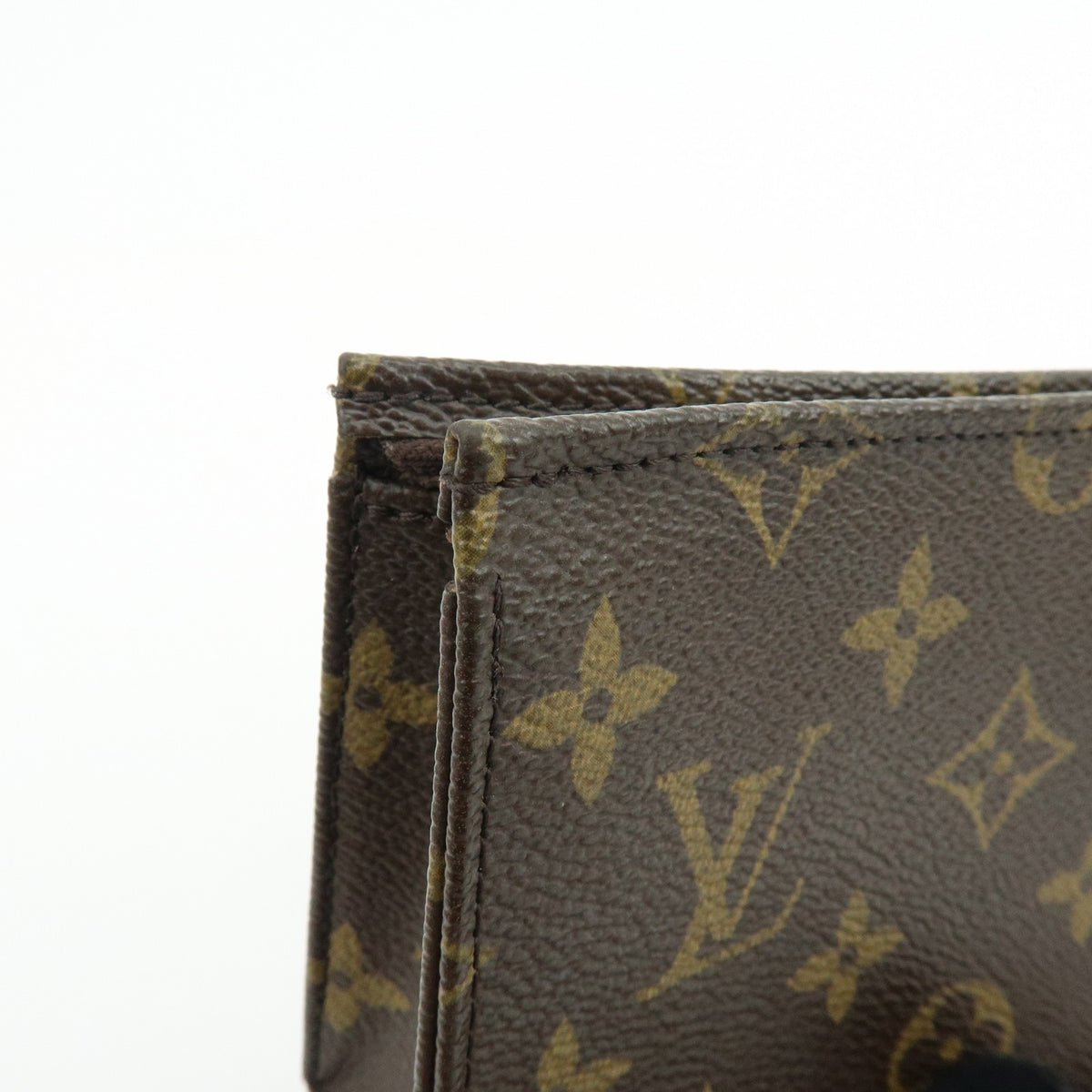 Louis Vuitton Toiletry Pouch Monogram Canvas, Brown, Canvas, Clutch