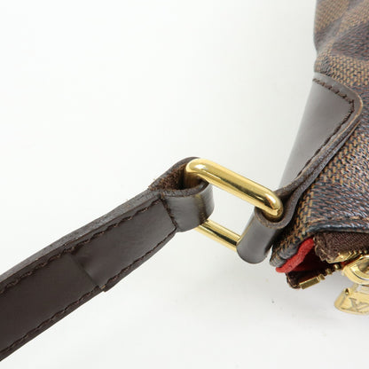 Louis Vuitton Bloomsbury Damier, Brown, Canvas, Shoulder Bag