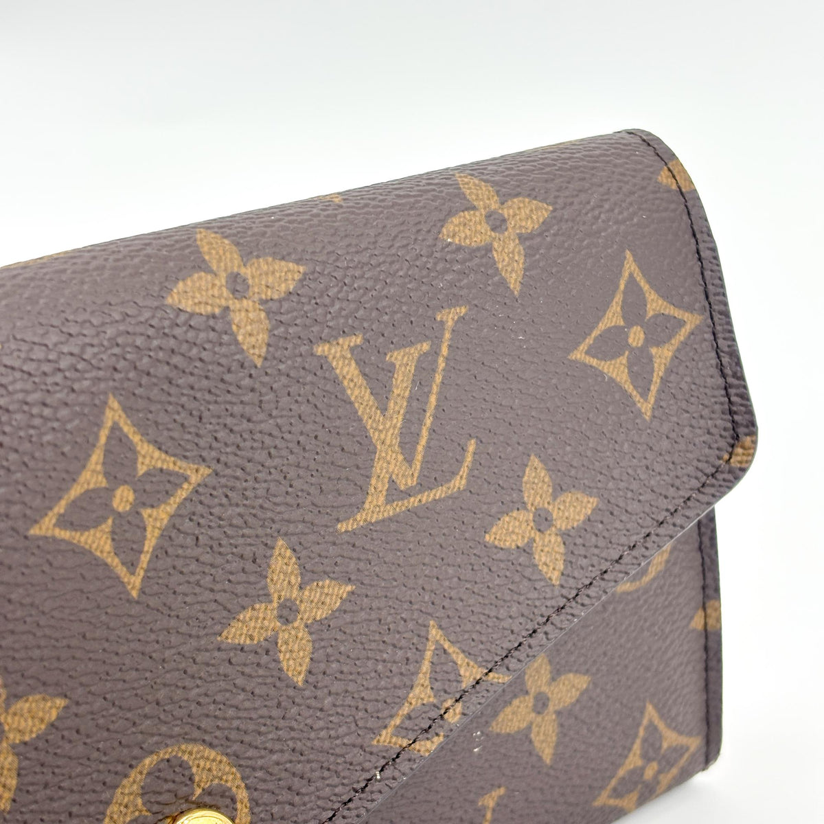 Louis Vuitton Jeanne Monogram Canvas, Brown, Canvas, Wallet