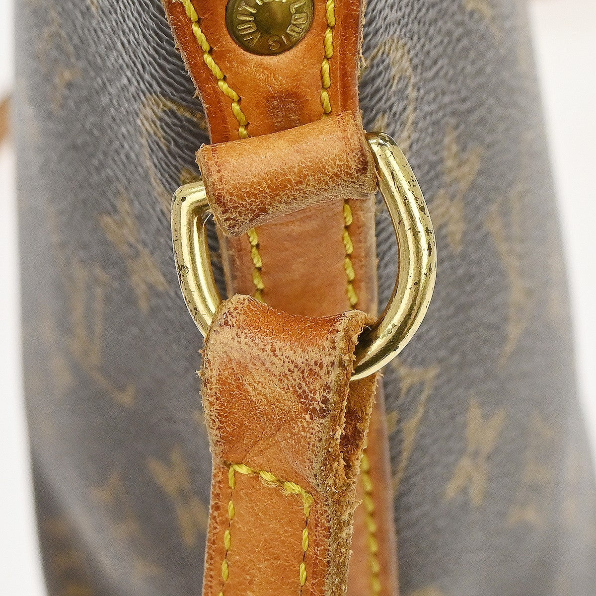 Louis Vuitton Drouot Monogram Canvas, Brown, Canvas, Shoulder Bag