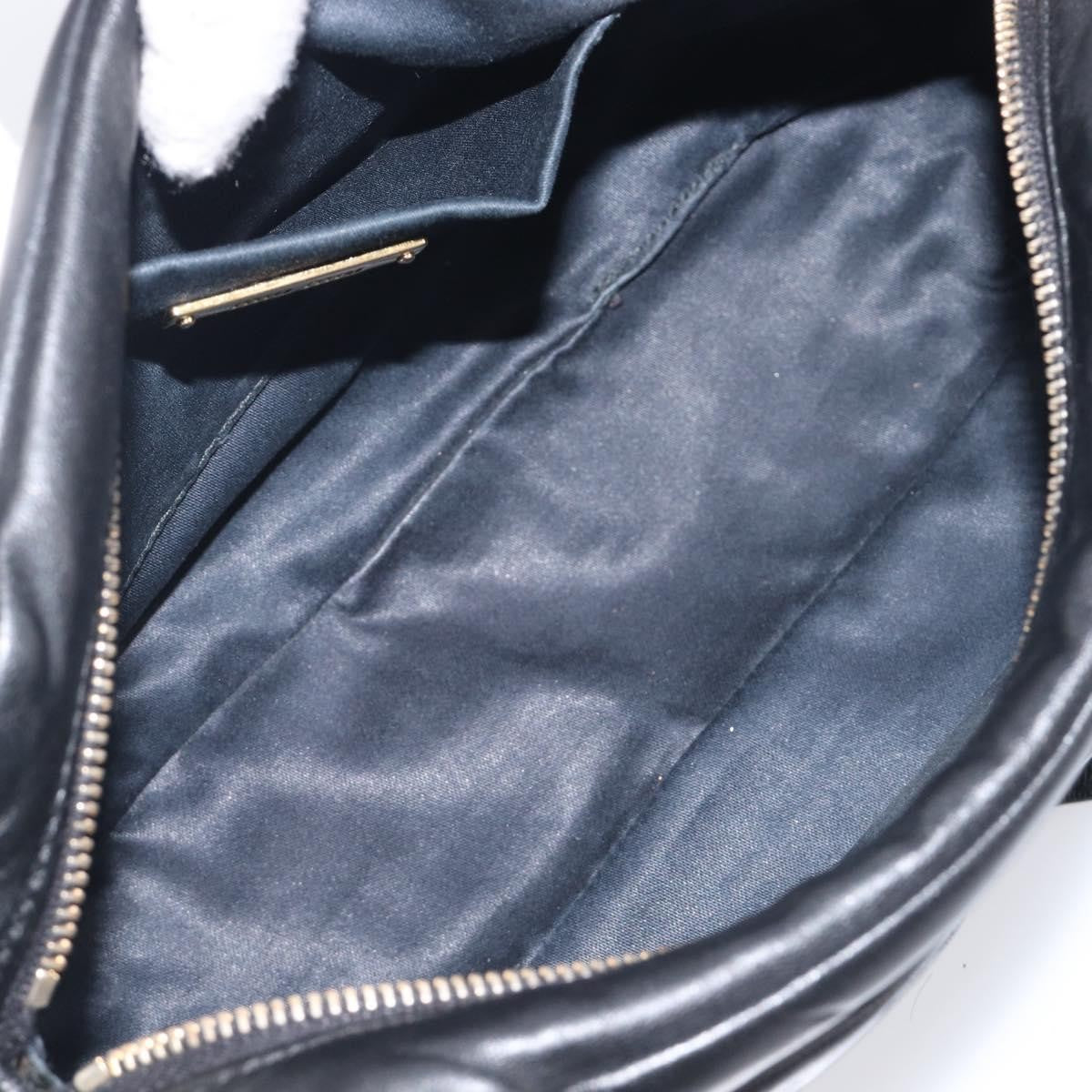 Miu Miu Shoulder Matelasse Leather, Black, Leather, Shoulder Bag