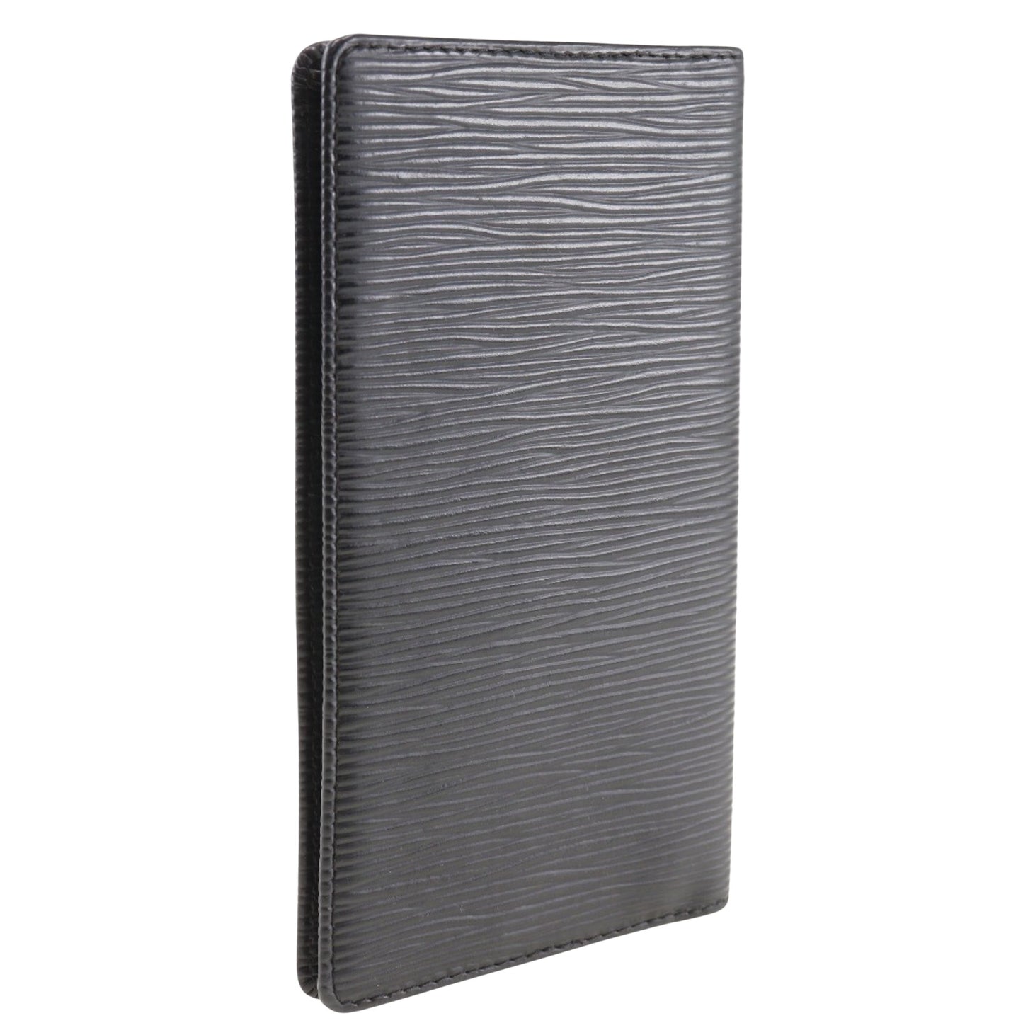 Louis Vuitton Brazza Long Bifold wallet epi leather, BLACK, LEATHER, Wallets