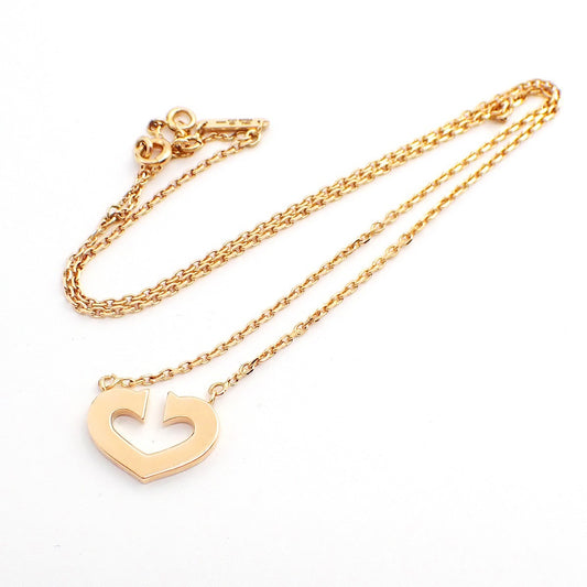 Cartier C Heart de Cartier Pendant 18K Yellow Gold, Gold, Yellow Gold, Necklace