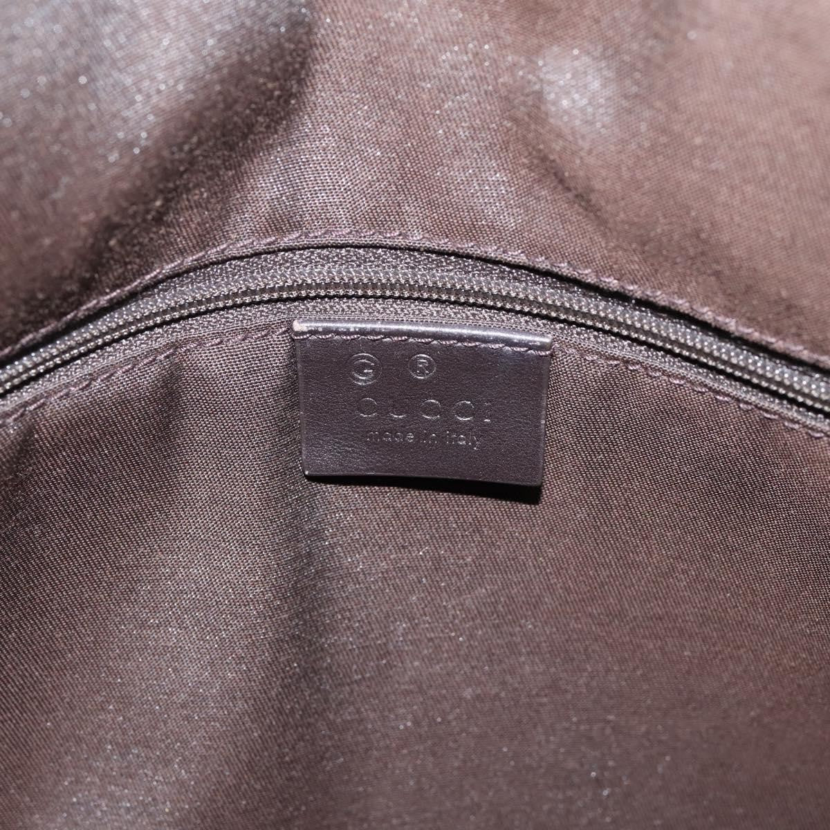 Gucci GG Charm Convertible Dome Satchel Guccissima Leather, Brown, Leather, Handbag