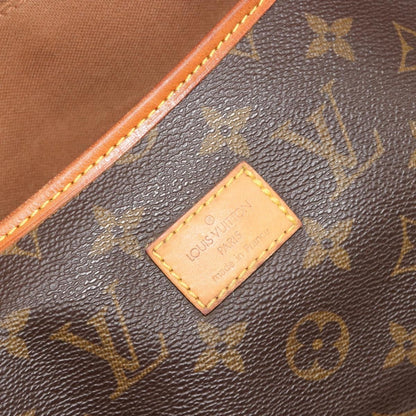 Louis Vuitton Saumur Monogram, Brown, Canvas, Shoulder Bag
