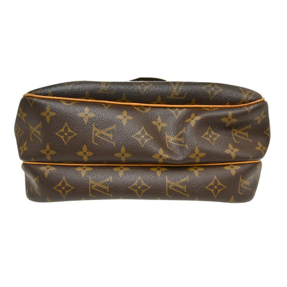 Louis Vuitton Reporter Monogram Canvas, Brown, Canvas, Shoulder Bag