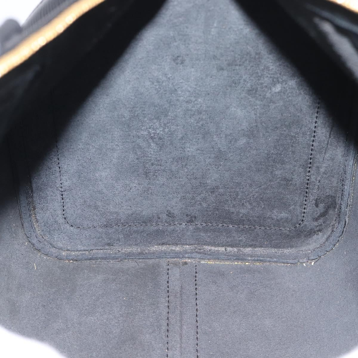 Louis Vuitton Speedy Epi, Black, Leather, Handbag