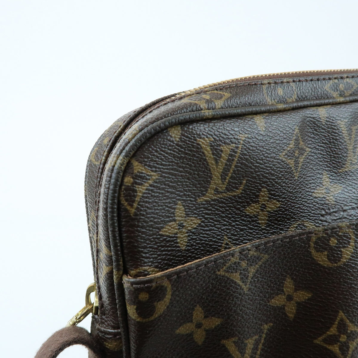 Louis Vuitton Trotteur Beaubourg Monogram Canvas, Brown, Canvas, Handbag