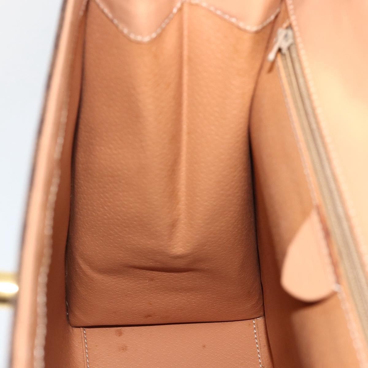 Celine Vintage Handbag Toile Céline, Brown, Canvas, Handbag