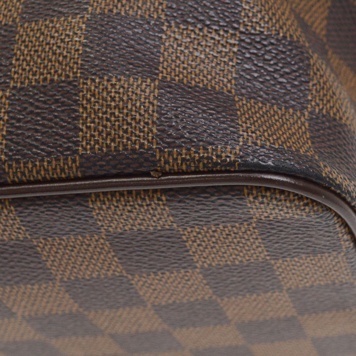 Louis Vuitton Saleya Damier, Brown, Canvas, Handbag