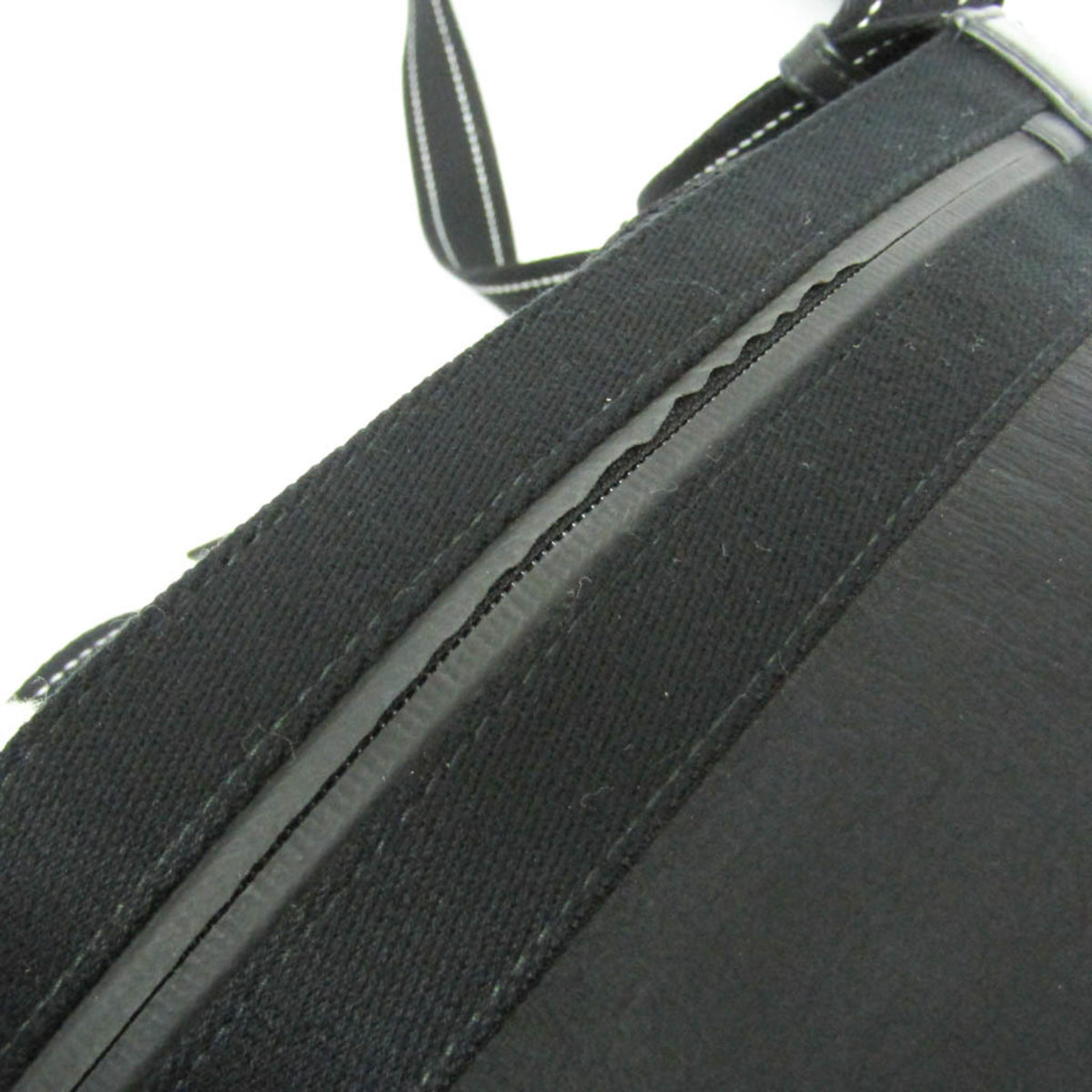 Bottega Veneta Paper Touch Bucket Nylon with Mesh, Black, Nylon, Shoulder Bag