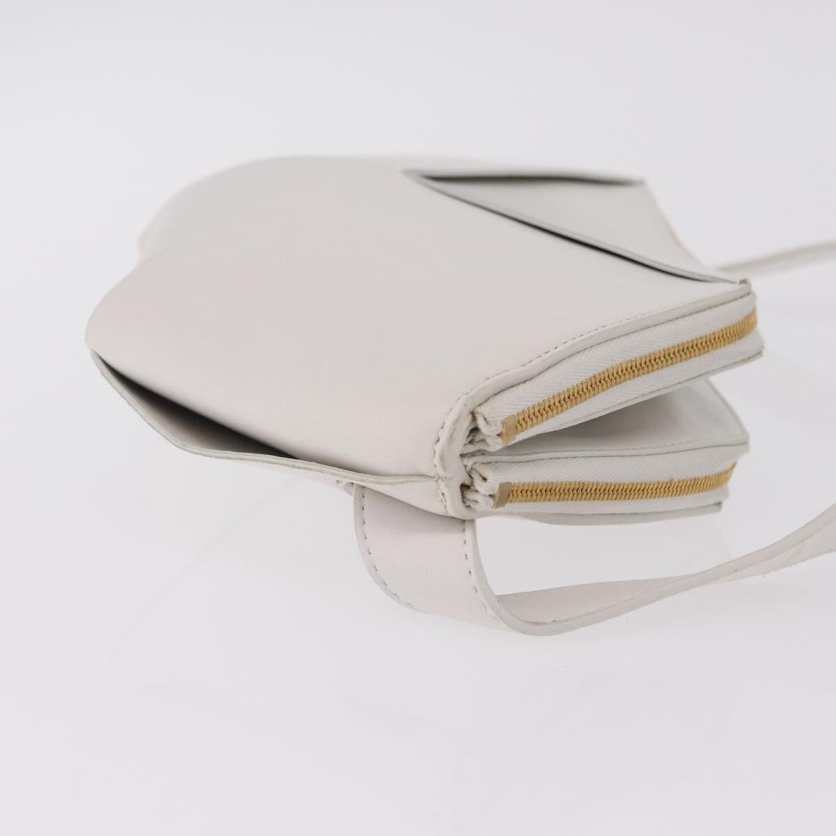 Bottega Veneta NAPPA19 Pouch with Strap Maxi Intrecciato Leather, White, Leather, Clutch