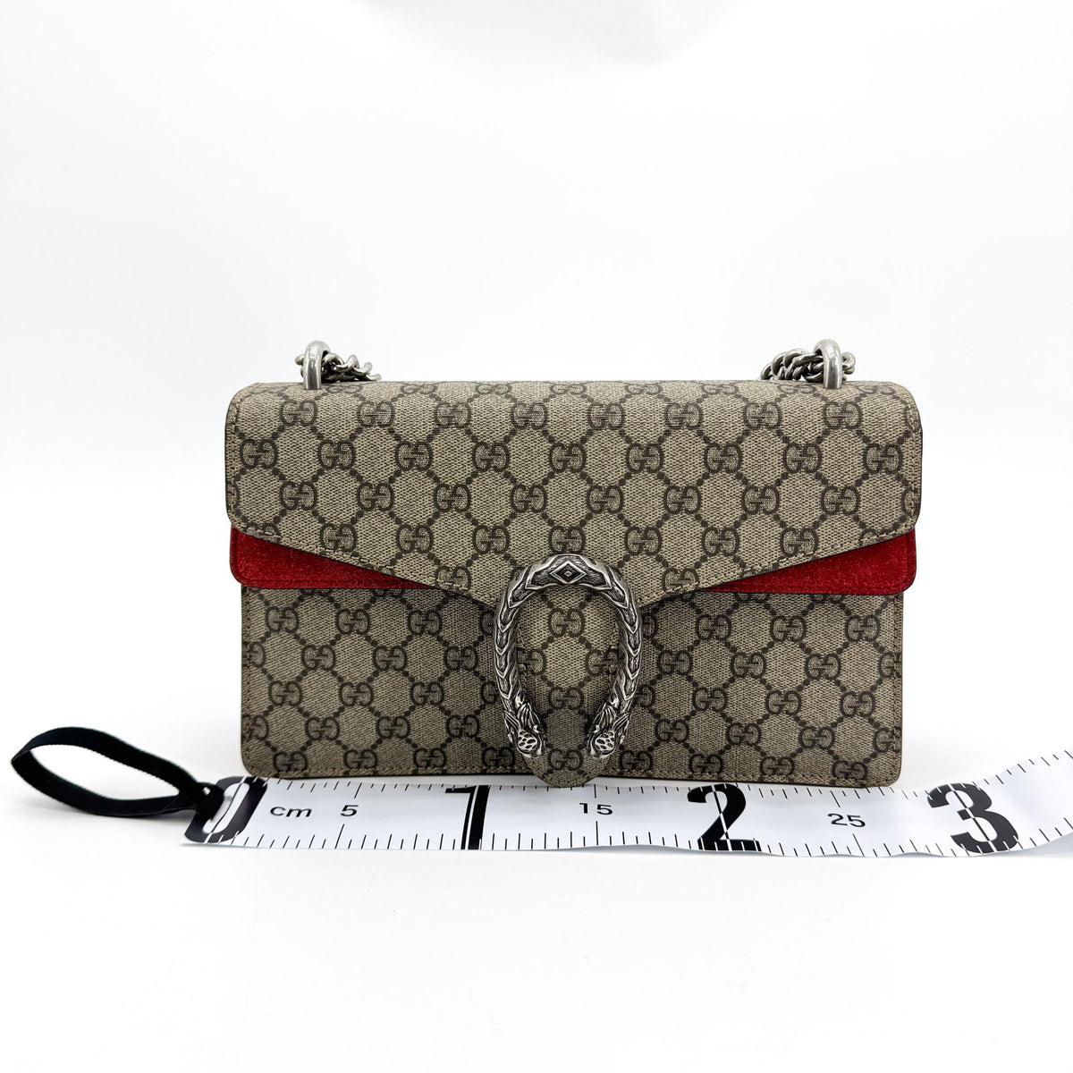 Gucci Dionysus GG Coated Canvas, Brown, Canvas, Handbag