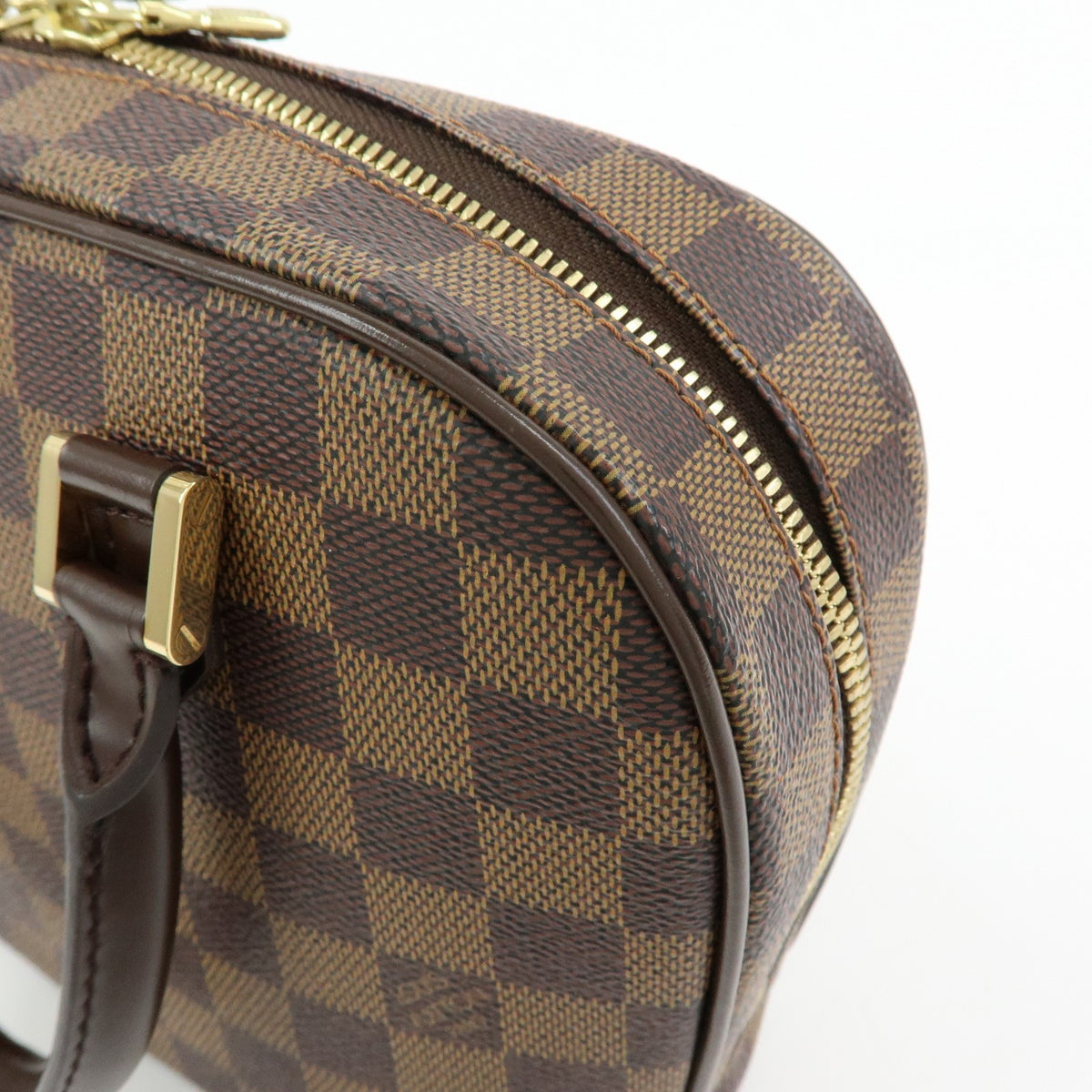 Louis Vuitton Sarria Damier, Brown, Canvas, Handbag