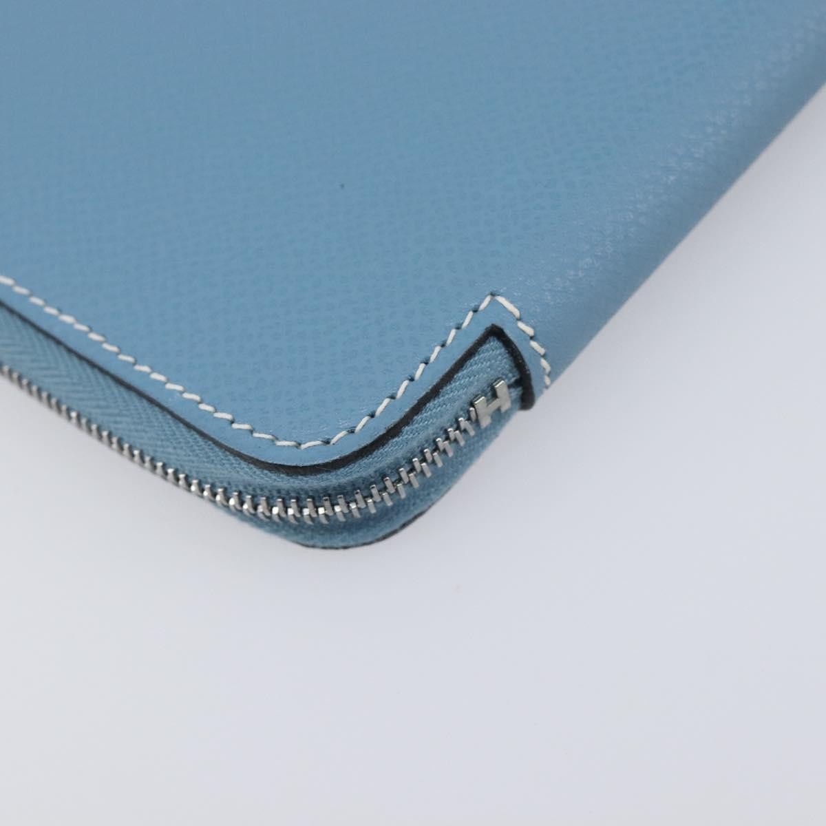 Hermes Vision II Agenda Epsom, Blue, Leather, Wallet