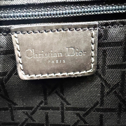 Christian Dior Malice Leather, Black, Calfskin, Handbag