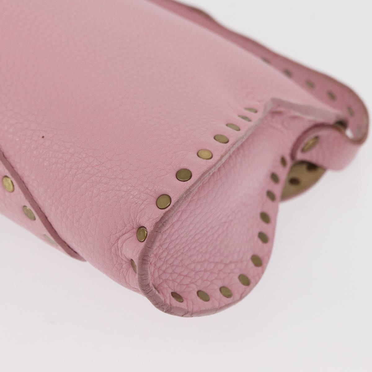 Celine Celine Evening Clutch Smooth Calfskin, PINK, LEATHER, Shoulder bag