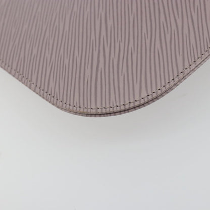 Louis Vuitton Demi Lune Pochette Epi Leather, Purple, Leather, Clutch