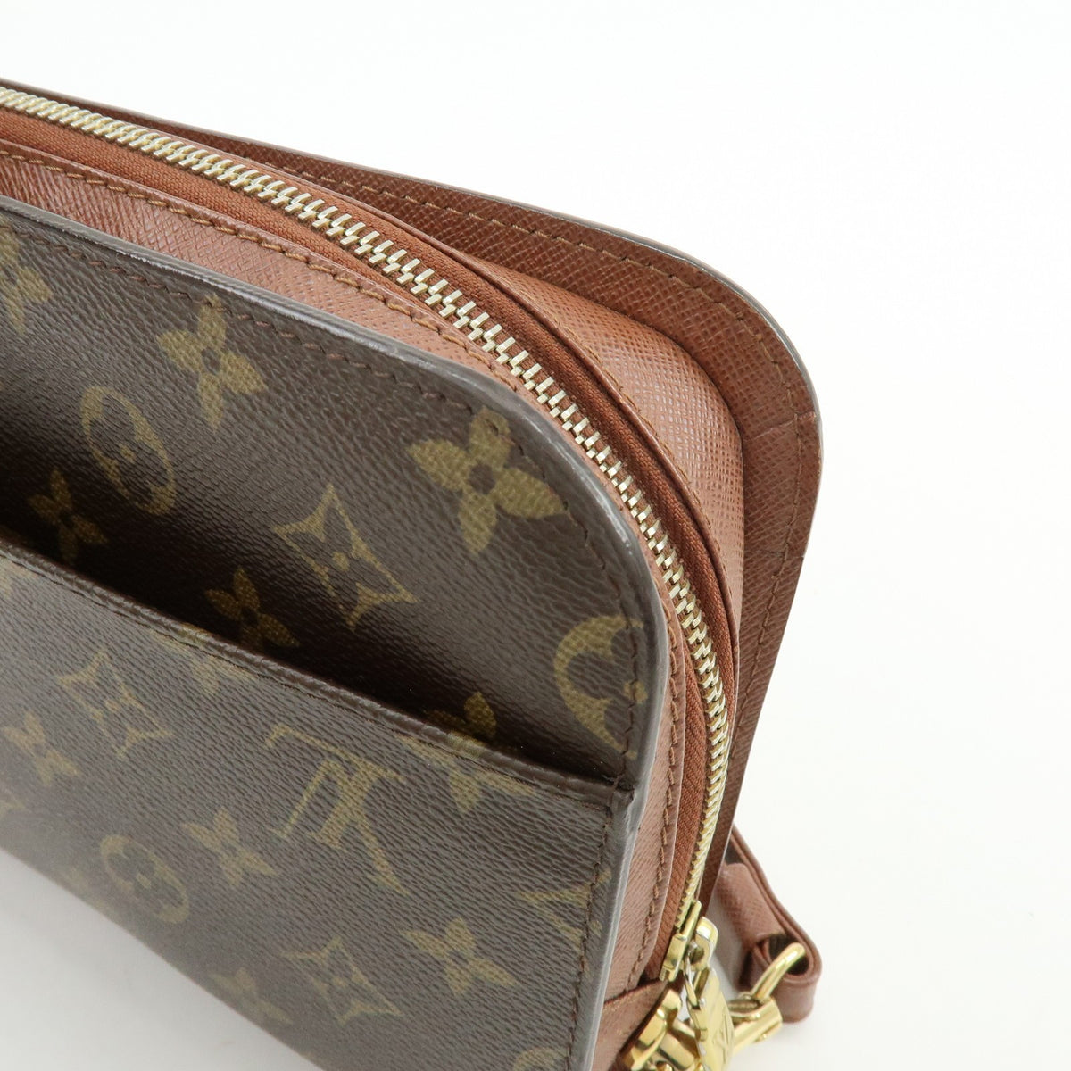 Louis Vuitton Pochette Orsay Monogram Canvas, Brown, Canvas, Clutch