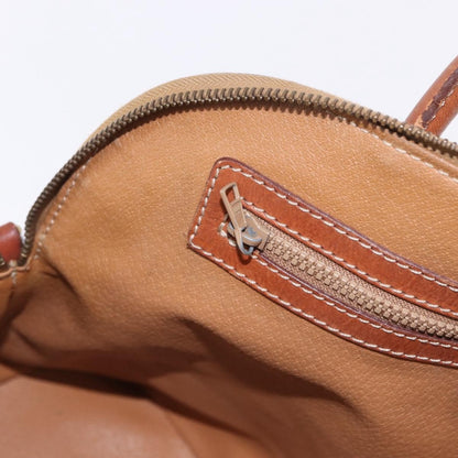 Celine Macadam Leather, Brown, PVC, Handbag