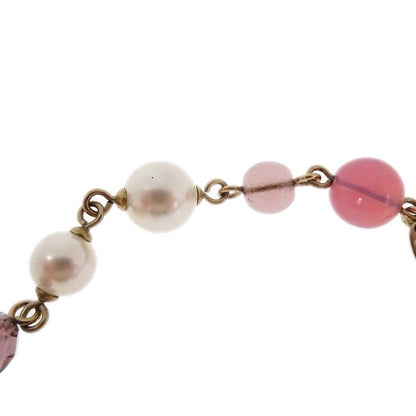 Chanel CC Necklace Faux Pearl and Metal, Multicolour, Gold Plated, Necklace
