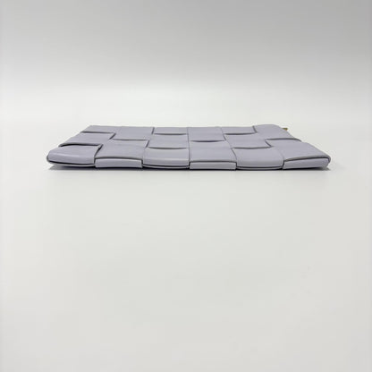 Bottega Veneta Mini clutch Intrecciato, Purple, Leather, Clutch